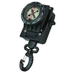 Compass Mounted On Locking Gripper